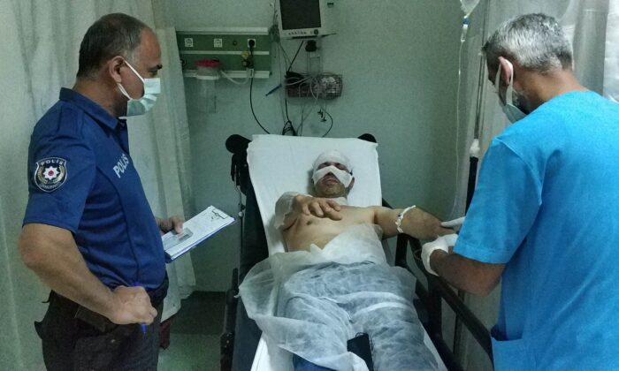 Doğal gazla çalışan fırın bomba gibi patladı: 1 yaralı