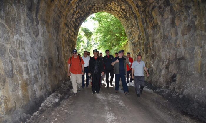 Doğanın içinde yürüyüş parkuru turizme kazandırılacak