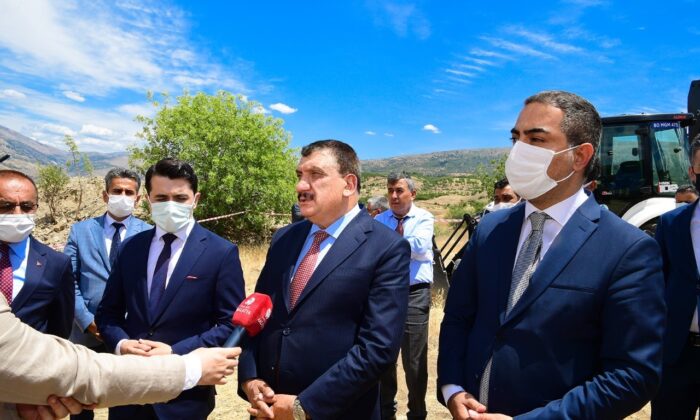 Doğanyol atık su arıtma tesisi temeli atıldı