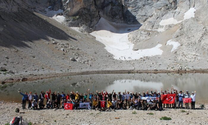 Doğaseverler yürüyüş etkinliğinde buluştu
