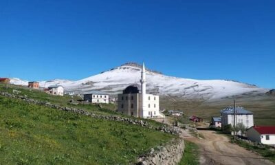 Doğu Karadeniz yaylalarında Haziran ayında kar süprizi