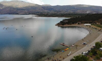 Doğunun gizli denizi Hazar Gölü, misafirlerini ağırlamaya başladı