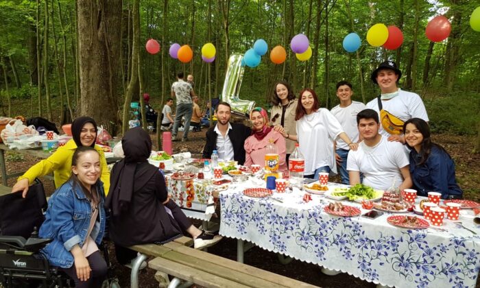 Döngel Vadisi Millet Bahçesi doğaseverlerle doldu