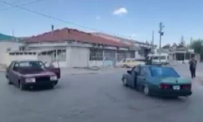 Drift yapan sürücülere 15 bin lira ceza kesildi, ehliyetlerine el konuldu