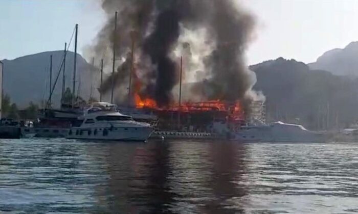 DSV Yatçılık, yangına anında müdahale eden personeline ve itfaiye ekiplerine teşekkür etti