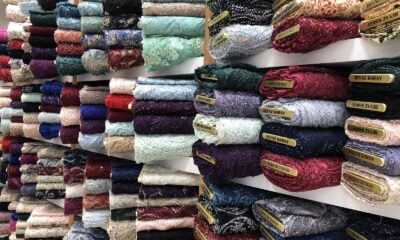 Düğün sezonuyla kumaşçılarda hareketlilik arttı