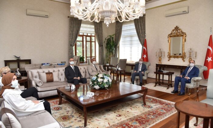 Dünya Çevre Günü öncesi Vali Karadeniz’i ziyaret ettiler