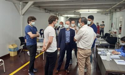 Düzce OSB’de aşılama devam ediyor