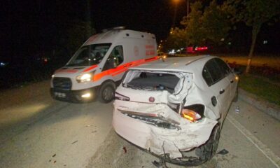 Düzce’de 2 ayrı kazada 1 kişi yaralandı