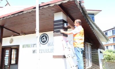 Düzce’de mahalle parkları güvenli hale getiriliyor