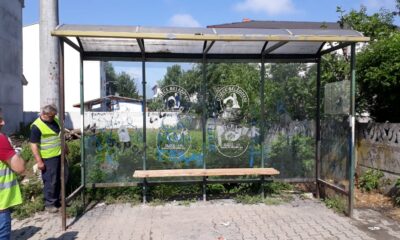 Düzce’de otobüs durakları yenileniyor