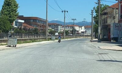 Düzce’de tehlikeli akrobasi