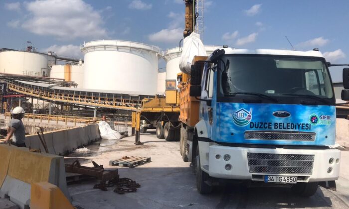 Düzce’ye getirilen müsilaj 11 tona ulaştı