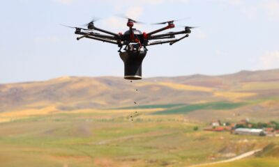 ecoDrone’la tohum topu atışı