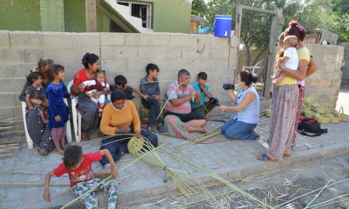 Edeler, sepet üretimine başladı