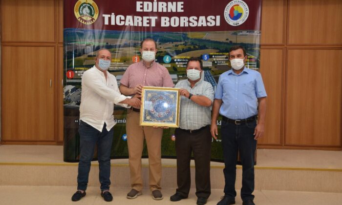 Edirne Ticaret Borsasında ilk mahsul buğday işlem gördü