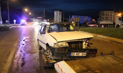 Edirne’de trafik kazası: 4 yaralı