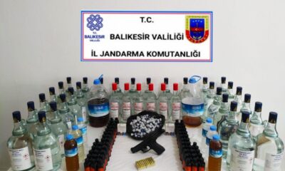 Edremit’te sahte içki operasyonu