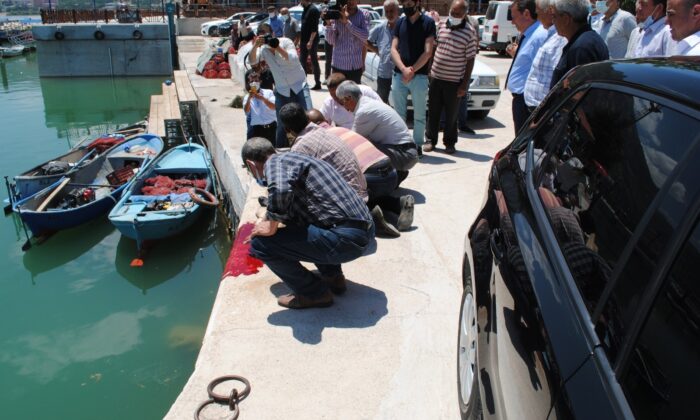 Eğirdir Gölü’nde kerevit sezonu dualarla başladı