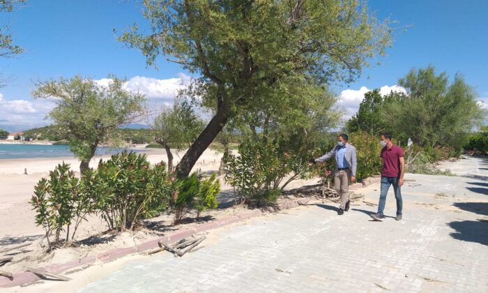 Eğirdir’de Bedre plajı yaz sezonu için kapılarını açıyor