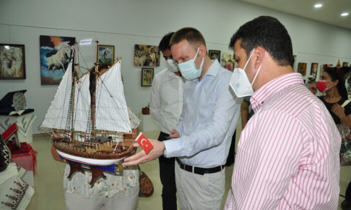 El emeği göz nuru ürünler sergilendi