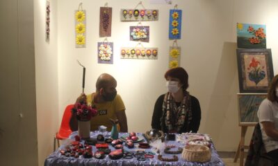 El emeği ürünler sergilendi