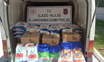 Elazığ’da 2 ton sahte temizlik malzemesi ele geçirdi