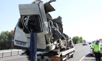 Elazığ’da 3 kişinin öldüğü kazada, sürücünün gözüne güneş gelmiş