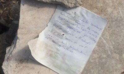 Elazığ’da ölümle biten araç yangınında “Bombayı ben patlattım” notları dikkat çekti