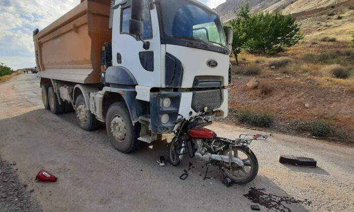 Elazığ’da trafik kazası:1 ölü