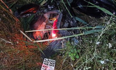 Elektrik direğine çarpan motosiklet sürücüsü hayatını kaybetti