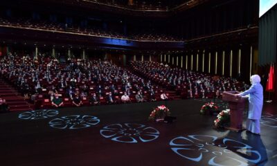 Emine Erdoğan: “Teknolojik ilerlemeyle eş zamanlı olarak manevi ilerleme sağlayamıyoruz”
