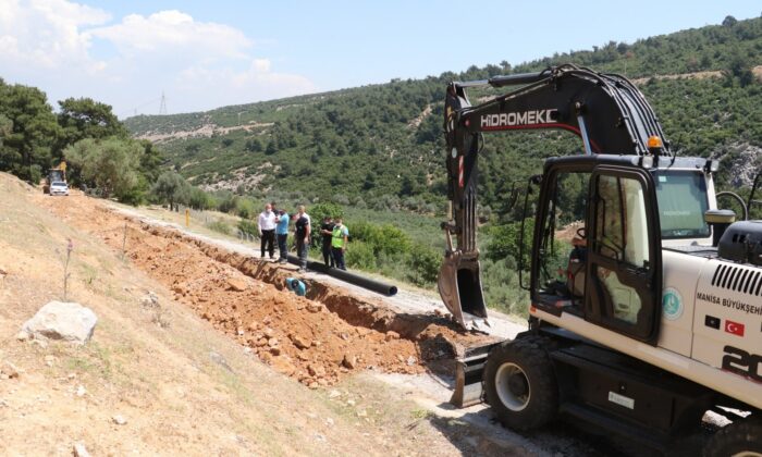 Emlakdere’de kanalizasyon sorunu çözüme kavuşuyor