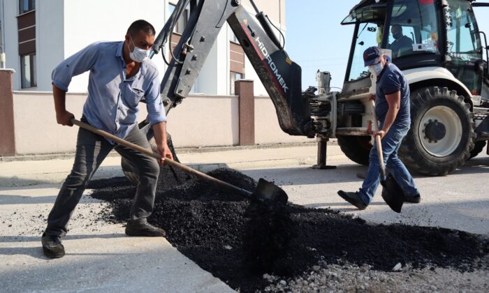 Enerji Bakanlığından 500 ton bitüm hibesi