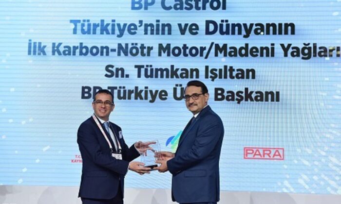 Enerji ve Tabii Kaynaklar Bakanlığı’ndan Castrol’e ödül