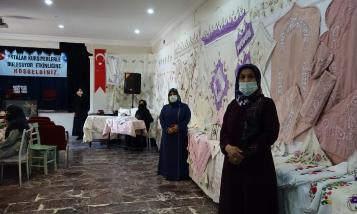 Erciş’te el sanatları sergisi