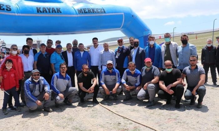 Erciyes’te Halat çekme şampiyonası yapıldı