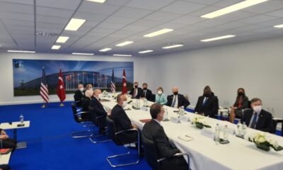 Erdoğan ve Biden ilk kez Brüksel’de bir araya geldi