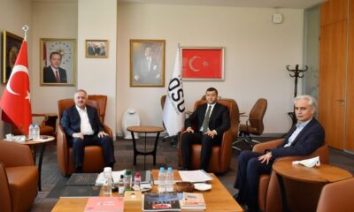 Ersoy’dan Nursaçan’a nezaket ziyareti