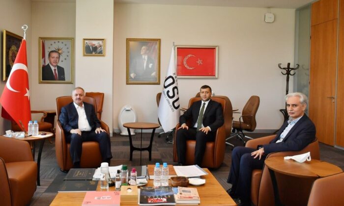 Ersoy’dan Nursaçan’a nezaket ziyareti