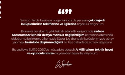 Ertuğrul Sağlam: “Süper Lig dışındaki kulüplerde görev yapmayı düşünmüyorum”