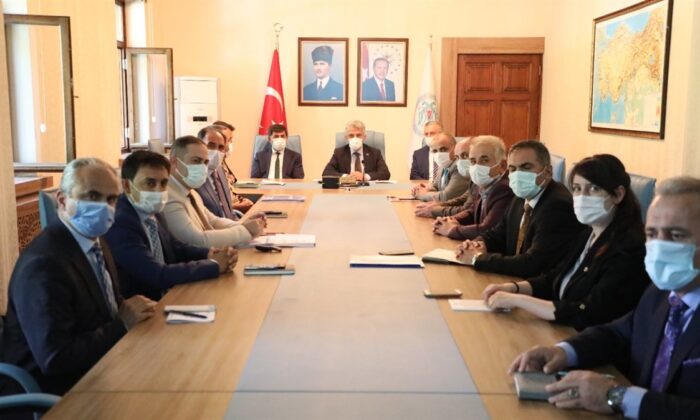 Erzincan’da İl Pandemi Kurulu toplantısı yapıldı