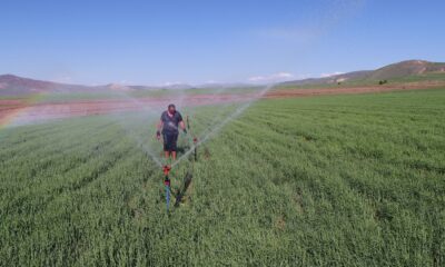 Erzincan’da sulama sezonu başladı