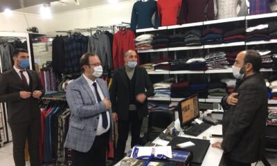 Erzurum Refah’tan esnaf turu