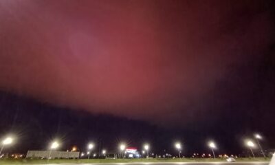 Erzurum’da garip bir hava olayı, görenler gözünü alamadı