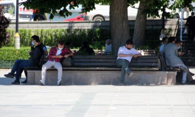 Erzurum’da kavurucu sıcaklar etkili oluyor