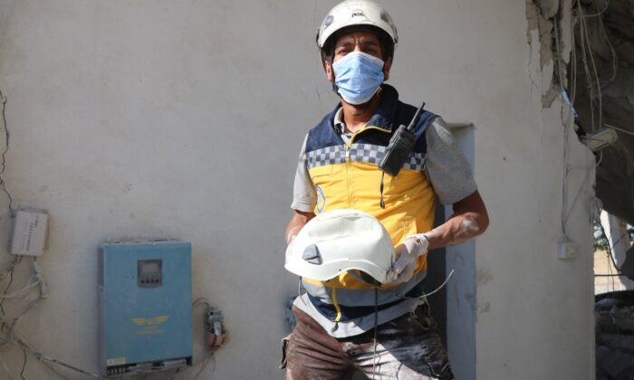 Esad rejimi sivil savunma ekibinin merkezini vurdu: 1 ölü, 3 yaralı