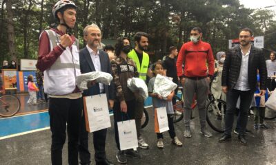 Esenler’de pedallar ’Dünya Bisiklet Günü’ için çevrildi