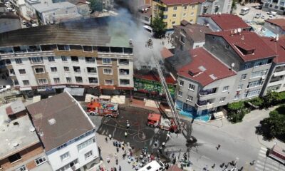 Esenyurt’ta kebapçıda başlayan yangın apartmanlara sıçradı