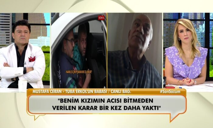 Eşi tarafından öldürülen Tuba Erkol’un babası Mustafa Ceran konuştu
